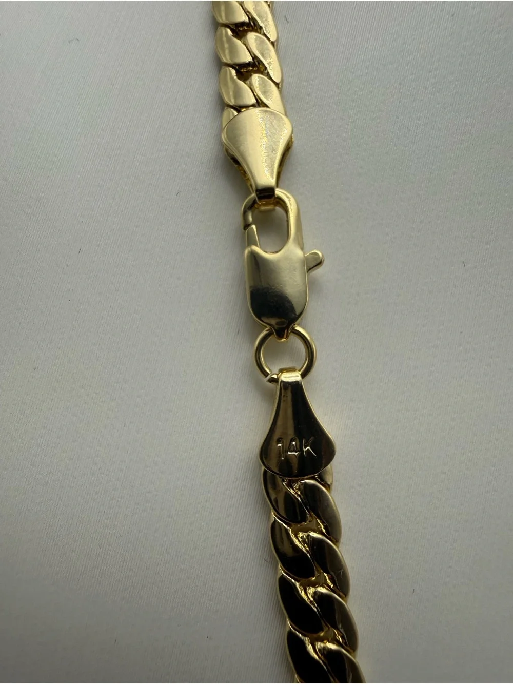 24 Inch 18K Gold Dipped Grim Reaper Snake Cuban Necklace Combo Set AAACZ